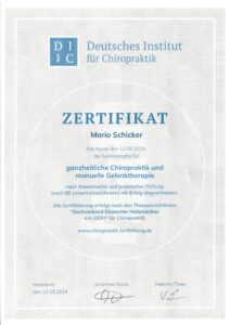 Zertifikat